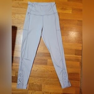 Body glove leggings gray medium 7/8 length